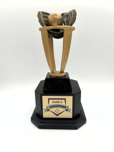 Champion baseball trophy