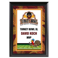 Turkey Bowl Award Plaque