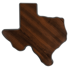State Shaped Plaques - Middle