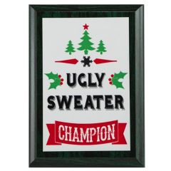 Full Color Christmas Plaque