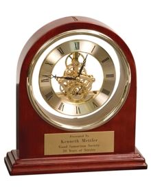 I love being able to see the inner-workings of these clocks!