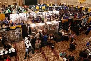 Vendors exhibiting at the ARA trade show.