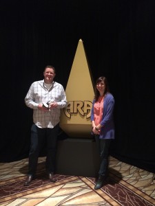 Jeff and I with our new award!