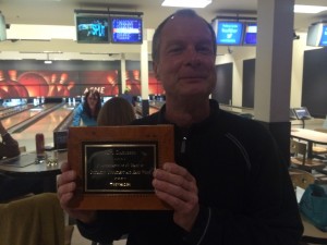 Paul with his 10 year award.