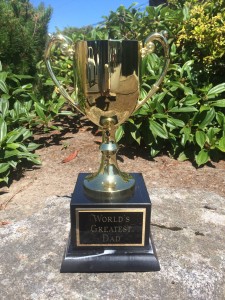 Worlds Best Dad Trophy