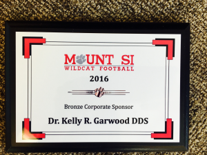Show your sponsor or booster how much you appreciate their support with a customized plaque.