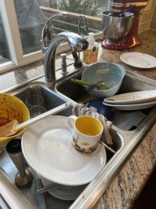 dirty dishes
